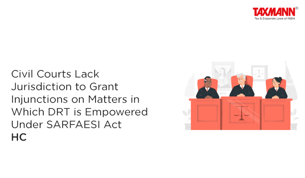 Civil Courts Lack Jurisdiction to Grant Injunctions on Matters in Which DRT is Empowered Under SARFAESI Act | HC