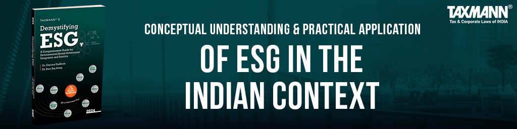 Taxmann's Demystifying ESG