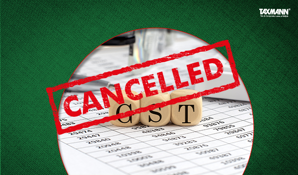 GST Cancellation