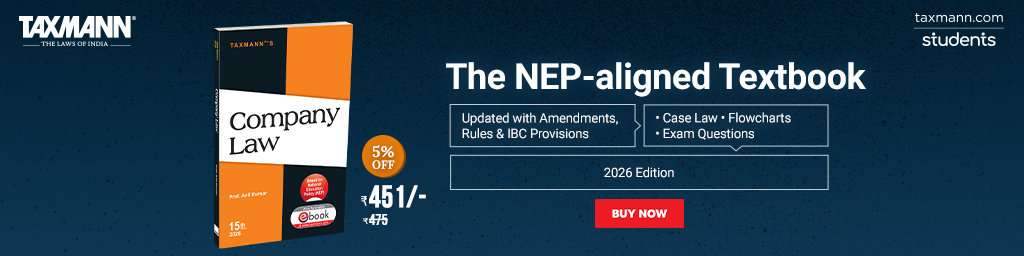 Taxmann's Company Law