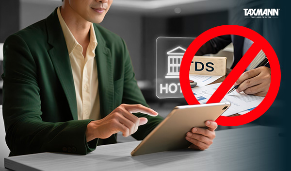 TDS on hotel minimum guarantee fee