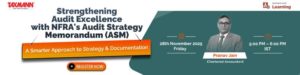 Taxmann.com | Learning— Webinar | Strengthening Audit Excellence with NFRA's Audit Strategy Memorandum (ASM) – A Smarter Approach to Strategy & Documentation