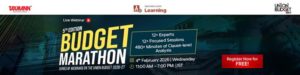 Taxmann's Budget Marathon [5th Edition] – Series of Webinars on the Union Budget | 2026-27