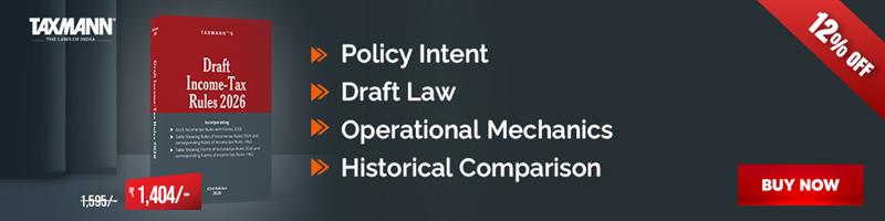 Taxmann's Draft Income-Tax Rules 2026