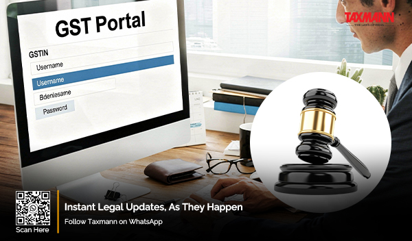 GST portal service notice