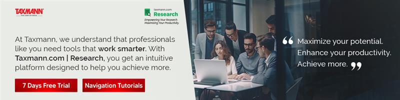 Taxmann.com | Research | Subscribe Now!