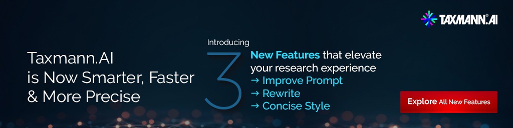 Taxmann.AI | New Features