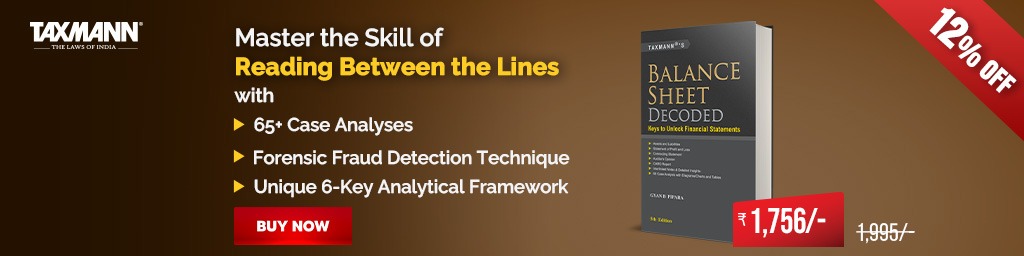 Taxmann's Balance Sheet Decoded