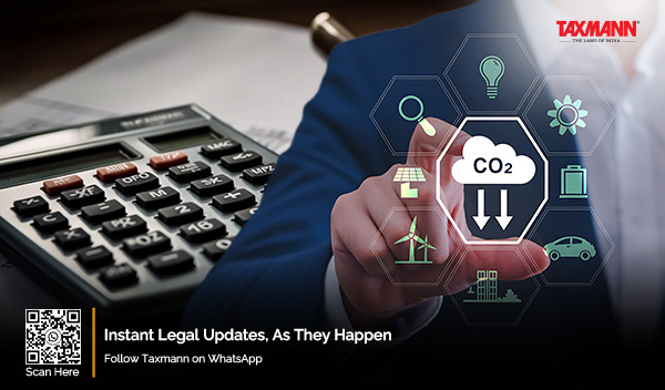 Accounting for Self-Generated Carbon Credits