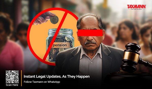 Withholding Pension Over Pending Caste Validity